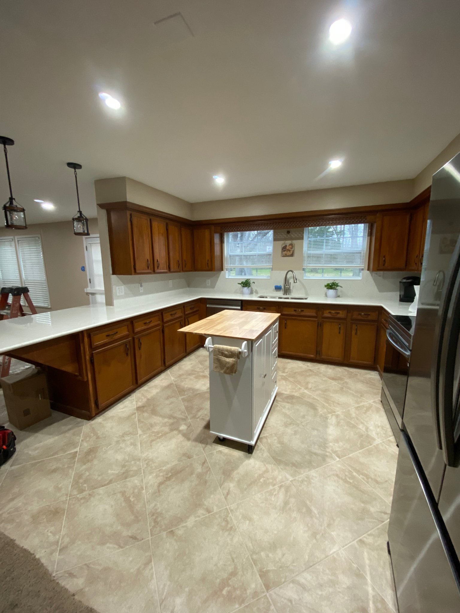 Traditional Kitchen Remodel in Alvin, TX by Bunky and Son Construction, LLC project photo